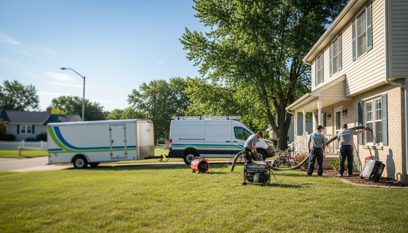 Flooded Basement Restoration And Cleanup With Repair in Sussex, WI near me